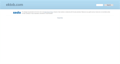 Desktop Screenshot of khaldon.ektob.com